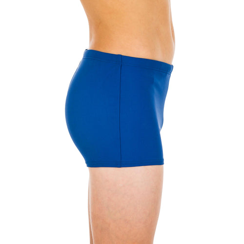 A photo of the Nabaiji 100 Basic Swimsuit Boxer Boys' in use