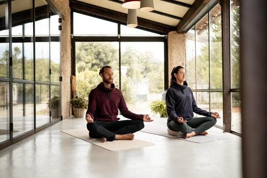 Domyos Yoga Zafu Meditation Pillow, gray Image 2 of 3