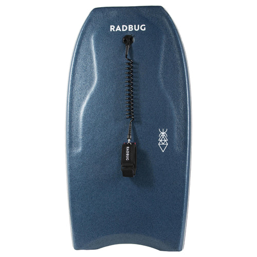 A photo of the Radbug 500 Bodyboard Boogie Composite Stringer 40'' & 41.5'' w Biceps Leash in use