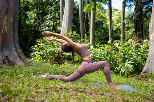 Domyos Seamless 7 8 Yoga Leggings Women's, brown Image 8 of 8