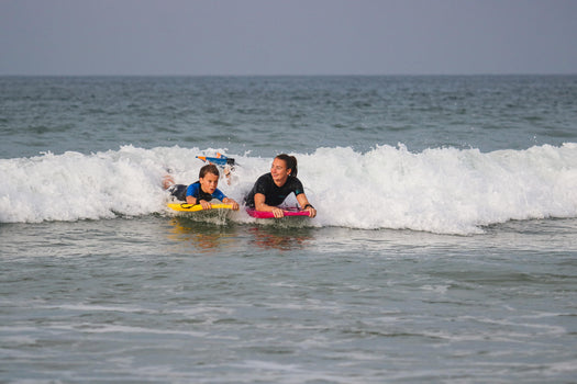 Radbug 100 Bodyboard Boogie High Density Foam 36'' 39'' & 42'' w Wrist Leash, yellow Image 3 of 5