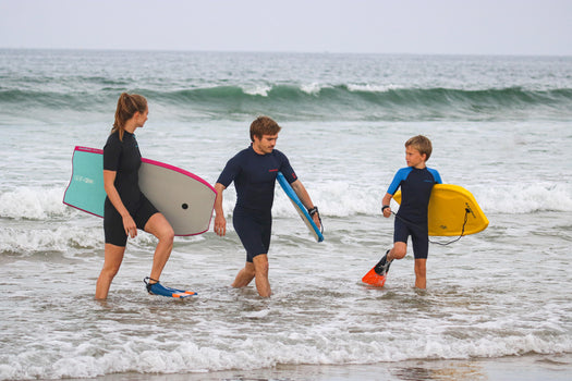 Radbug 100 Bodyboard Boogie High Density Foam 36'' 39'' & 42'' w Wrist Leash, yellow Image 2 of 5