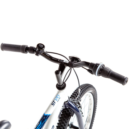 A photo of the Btwin ST120 Kids' Mountain Bike 20" Kids 3'11" to 4'5" in use