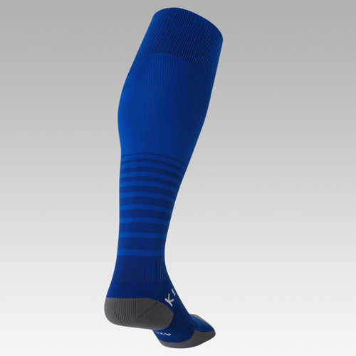 A photo of the Kipsta F500 Soccer Socks Kids' in use