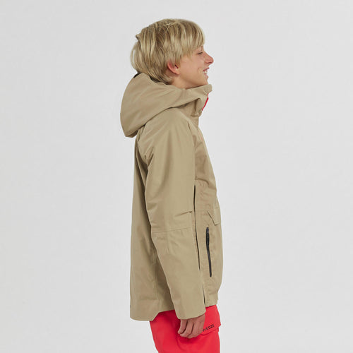 A photo of the FR500 Hooded Freeride Ski Jacket Girl's in use