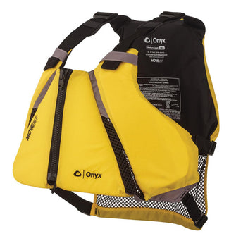 Onyx Movevent Curve Adjustable Life Jacket PFD Adult User >90lb, Image of