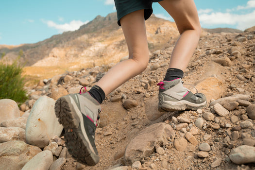 Quechua Crossrock Mid Waterproof Lace-Up Hiking Shoes Kids', carbon gray Image 3 of 4