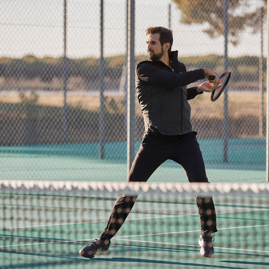 Men's Tennis Bottoms Essential - Black, black Image 3 of 4