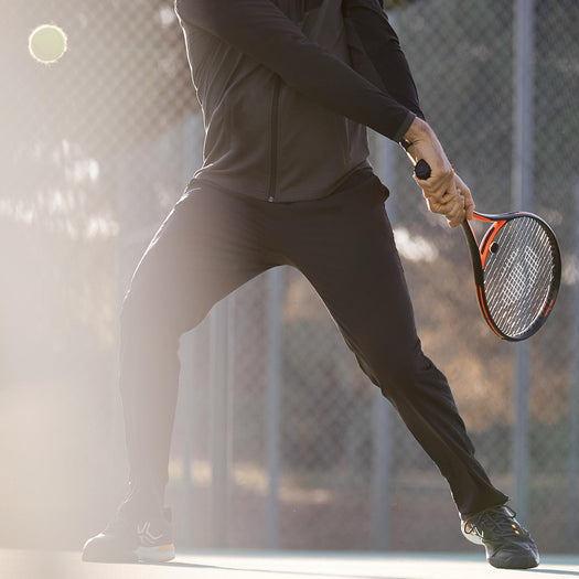 Men's Tennis Bottoms Essential - Black, black Image 1 of 4
