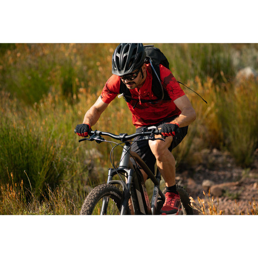 Rockrider ST500 Mountain Bike Gloves Adult, bright red Image 5 of 9