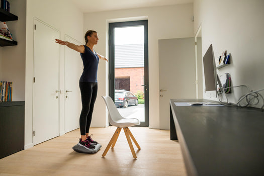 Nyamba Mobility Balance Cushion, charcoal Image 4 of 5