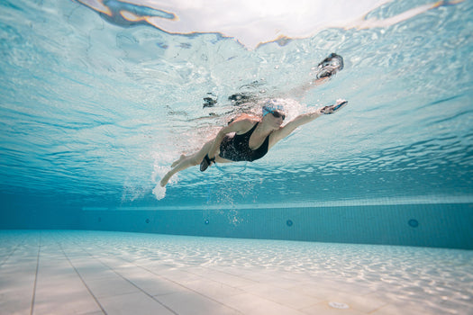 Nabaiji Soft 100 Swimming Goggles, black Image 3 of 5