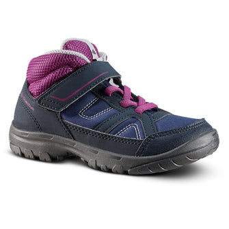 Quechua MH100 High-Top Hiking Shoes Kids', Image of