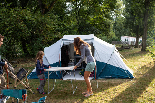 FOLDING CAMPING TABLE – 2 TO 4 PEOPLE, unspecified Image 1 of 4