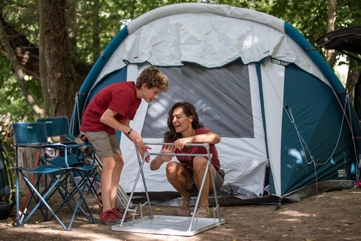 FOLDING CAMPING TABLE – 2 TO 4 PEOPLE, unspecified Image 2 of 4
