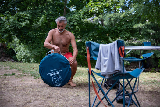 CAMPING SHOWER CUBICLE - 2SECONDS, dark petrol blue Image 3 of 5