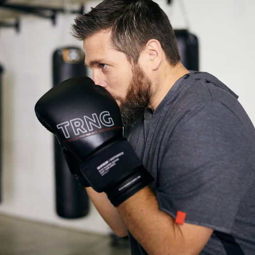 Outshock 120 Boxing Training Gloves, black Image 5 of 5