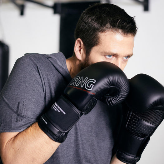 Outshock 120 Boxing Training Gloves, black Image 4 of 5