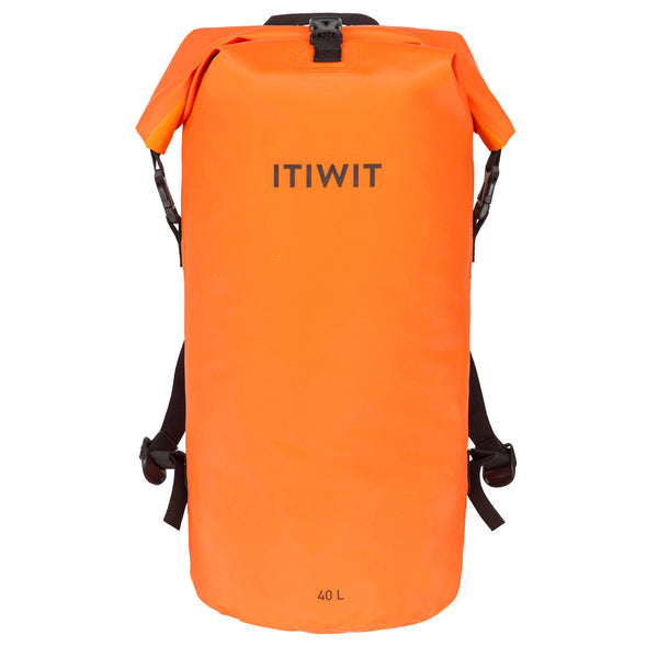 Itiwit IPX6 Waterproof Roll Top Dry Bag 40L w/ Backpack Strap Decathlon