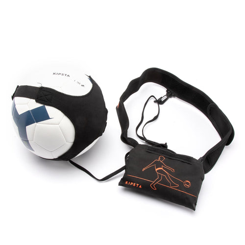 A photo of the Soccer Training Belt in use