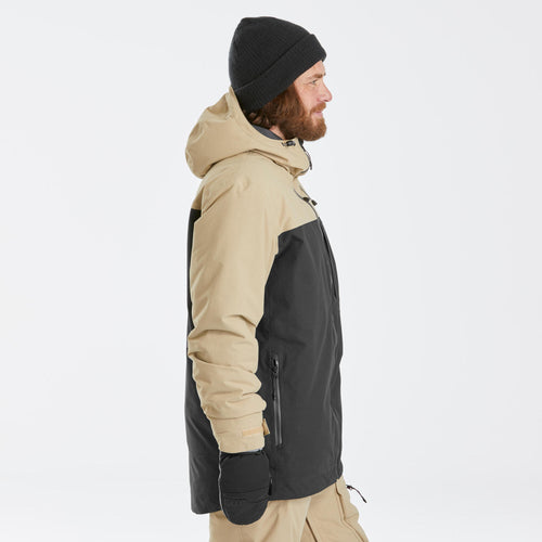 A photo of the Dreamscape SNB JKT 500 Snowboarding and Skiing Jacket Men's in use