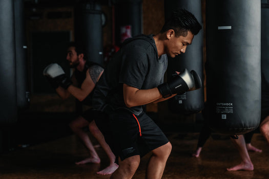 Adult Punching Kicking Bag - 32 kg, black Image 2 of 5