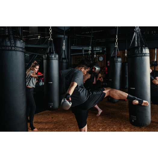 Adult Punching Kicking Bag - 32 kg, black Image 4 of 5
