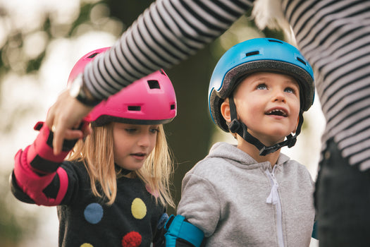 B100 US Biking/Skating Helmet, pink Image 3 of 6