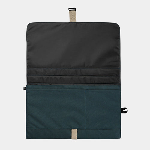 A photo of the 3-Pocket Camping Organizer in use