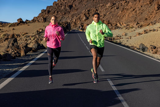 Kiprun Light Showerproof Running Jacket Women's, fluoresent crimson Image 1 of 5
