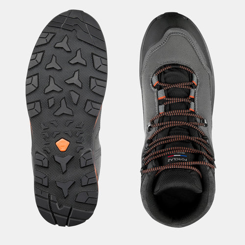 A photo of the M Waterproof Textile Trekking Boots contact MT100 TEX in use