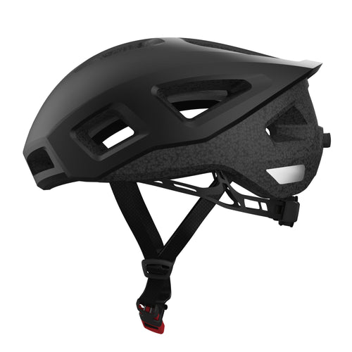 A photo of the RoadR 100 USA Lightweight Road Bike Helmet in use
