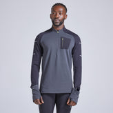 Kiprun Warm Light Long Sleeve Winter Running T-Shirt Men's, Image of