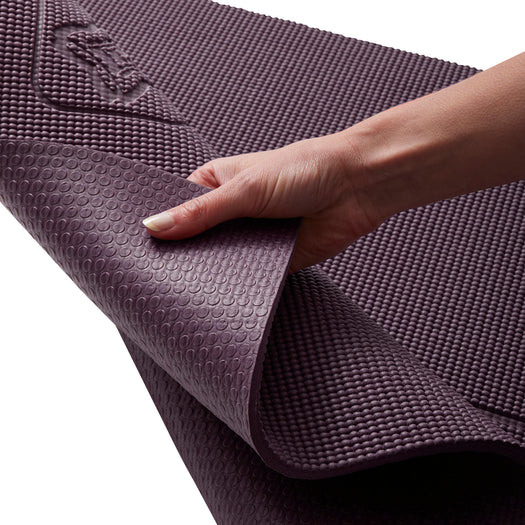 Extra Thick Yoga Mat with Carrying Strap 8 mm, blue Image 1 of 14