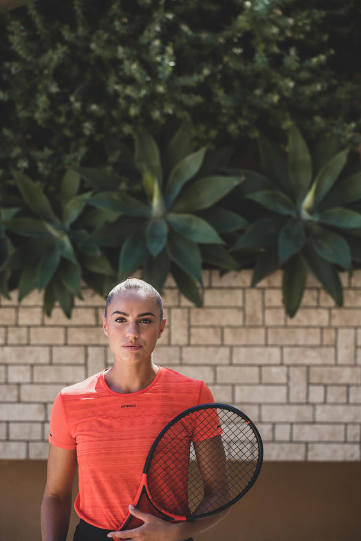 Adult Tennis Racket Power Pro TR990 300g - Red Black, black Image 3 of 5