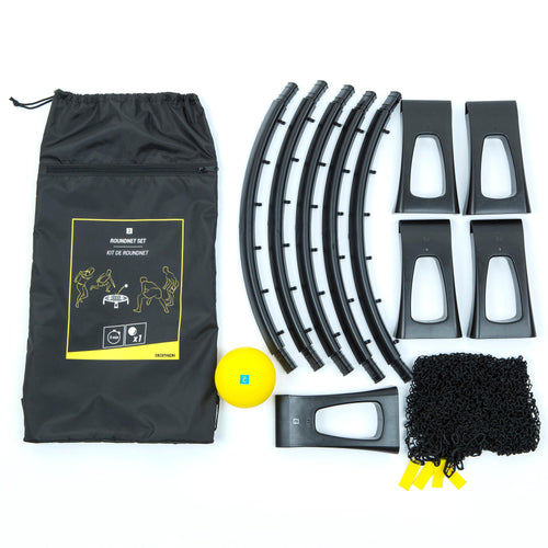A photo of the Roundnet Set - Black in use