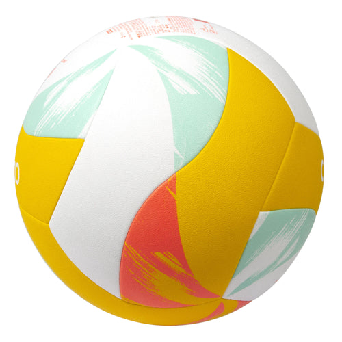 A photo of the Replica Hybrid 500 Beach Volleyball in use