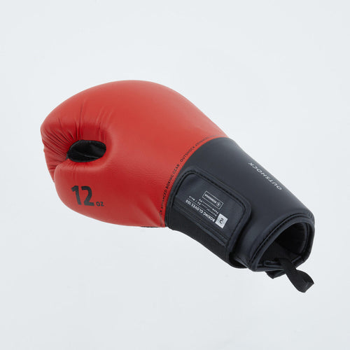 A photo of the 100 Essential Boxing Gloves 8 oz - 14 oz in use