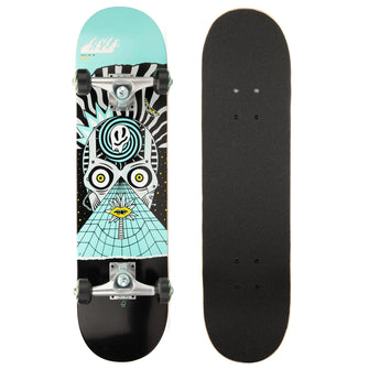 Oxelo CP100 Complete Freestyle Skateboard 29.8''x7.5'' Kids 8 to 12 Yo, Image of