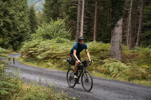 Triban Gravel Cycling and Touring Merino Wool Polo Shirt, chocolate truffle Image 10 of 10