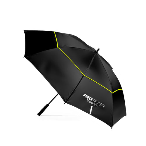 A photo of the Inesis Large ProFilter UPF 50+ Golf Umbrella in use