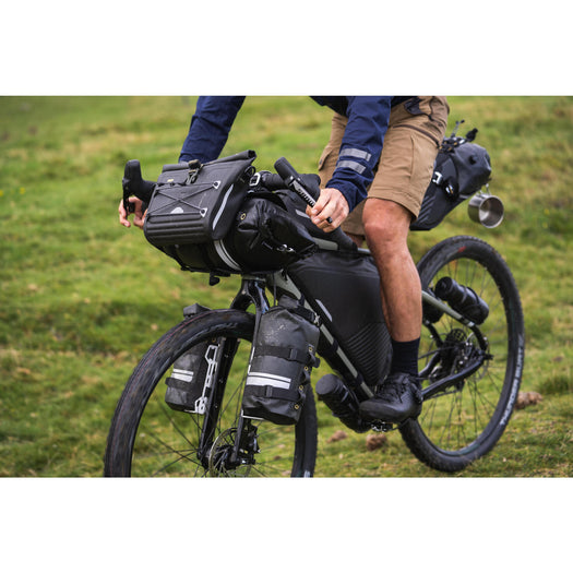 Riverside IPX6 Waterproof Fork Bag Bikepacking 4L, dark green Image 4 of 5