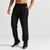 Men's Breathable Fitness Collection Bottoms - Black, Image of