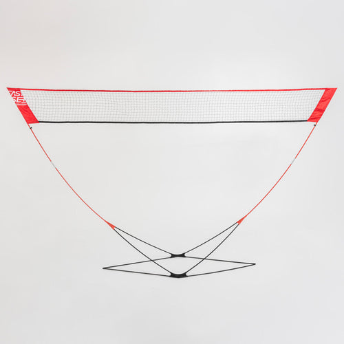 A photo of the Discover, Easy Badminton Set in use