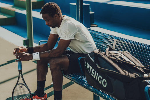 Insulated 12-Racket Tennis Bag XL Pro Control Gaël Monfils - Black, black Image 3 of 5