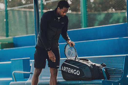 Insulated 12-Racket Tennis Bag XL Pro Control Gaël Monfils - Black, black Image 2 of 5