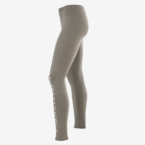 A photo of the Domyos 100 Gym Leggings Girls' in use