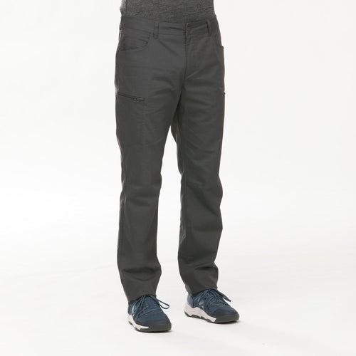 A photo of the Men's NH500 Regular off-road hiking pantss in use