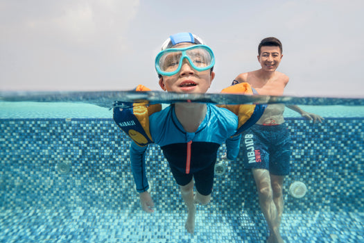 Mesh Silicone Swim Cap, pacific blue Image 6 of 8