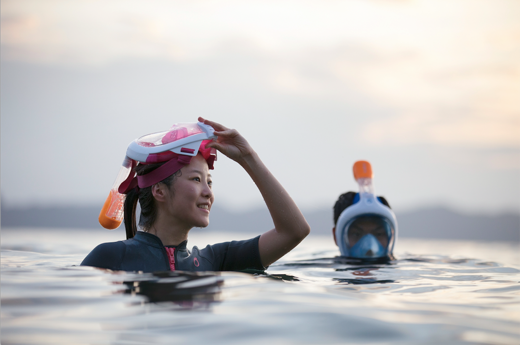 pedicab Skriv en rapport andrageren How to Use Your EasyBreath® Snorkeling Mask | Decathlon